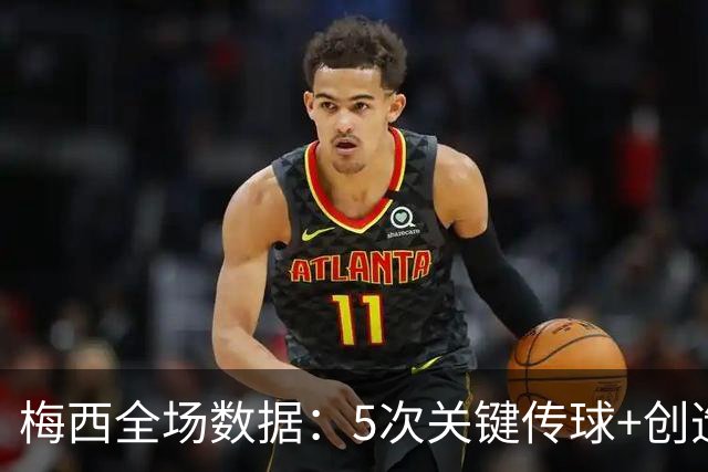 梅西全场数据：5次关键传球+创造2次得分机会